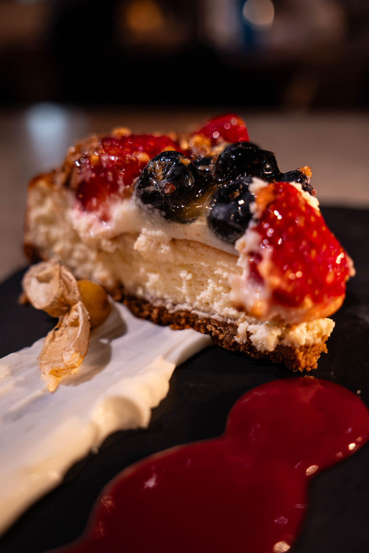 Gâteau aux fruits rouges
